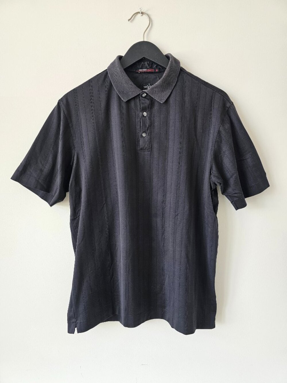 Nike Golf Tiger Woods Collection Men's Black Polo Shirt Medium